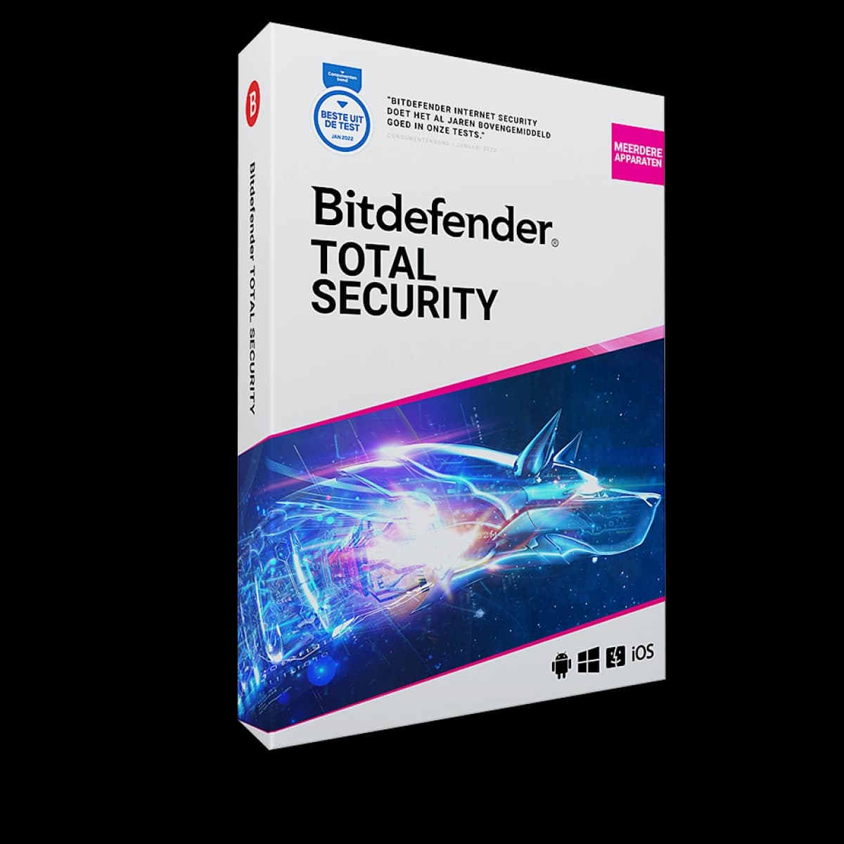 Bitdefender Total Security — 1 jaar / 5 apparaten